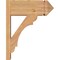 Ekena Millwork Olympic Smooth Arts and Crafts Outlooker, Western Red Cedar, 7 1/2"W x 18"D x 22"H OUT08X18X22OLY03SWR - alternate 2